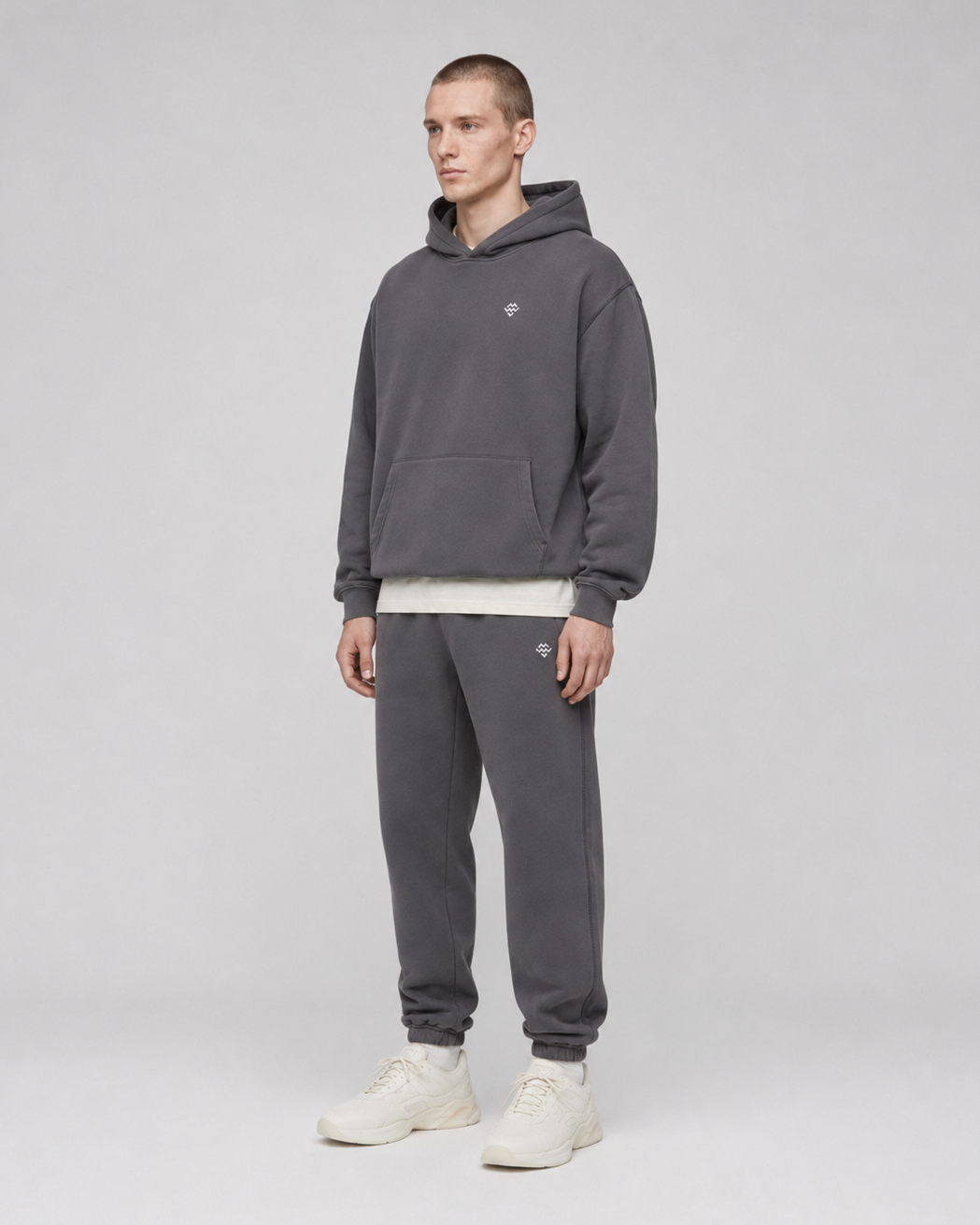 Heavyweight Warm Up Joggers (Washed Black)