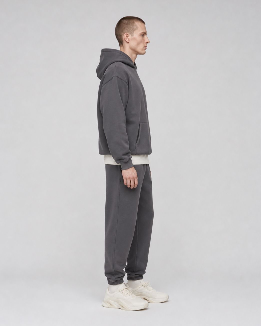 Heavyweight Warm Up Joggers (Washed Black)