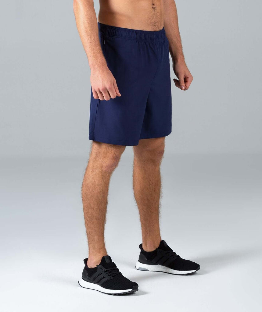 8 Inch Sports Shorts (Navy) - Machine Fitness