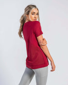 Boyfriend T-Shirt (Burgundy)