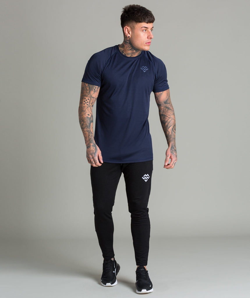 Strike T-Shirt (Navy) - Machine Fitness